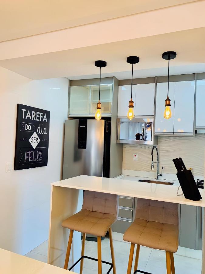 Apartamento Top De Linha Praia Da Enseada גוארויה מראה חיצוני תמונה