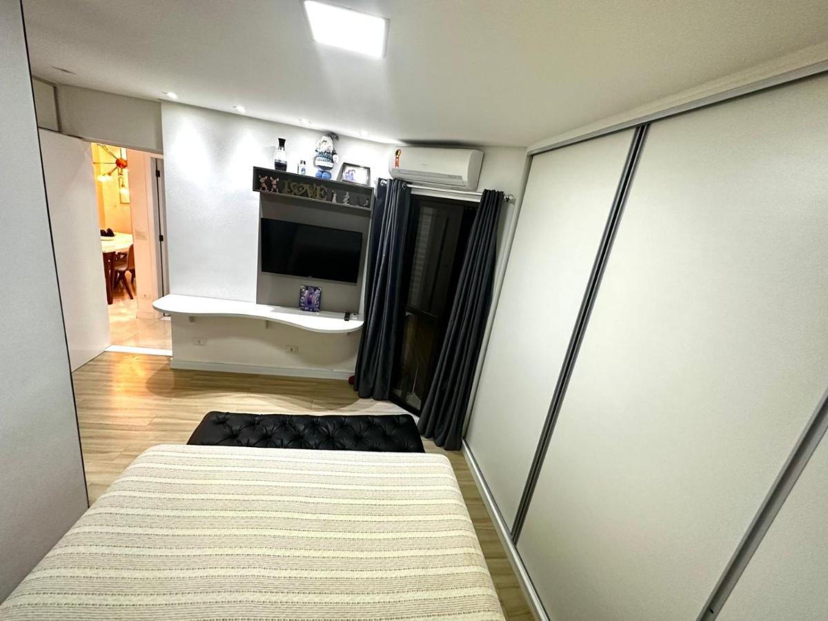 Apartamento Top De Linha Praia Da Enseada גוארויה מראה חיצוני תמונה