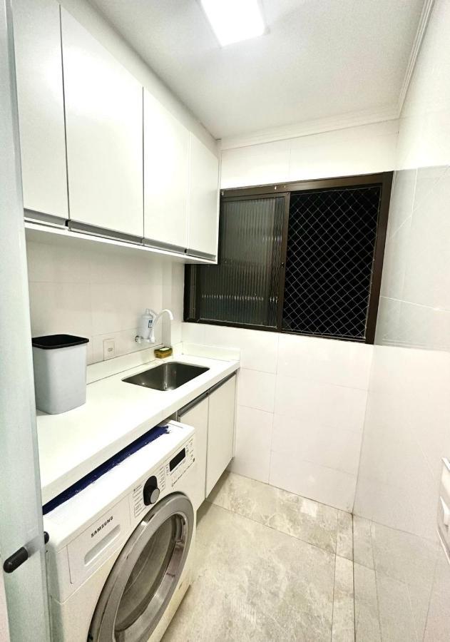 Apartamento Top De Linha Praia Da Enseada גוארויה מראה חיצוני תמונה
